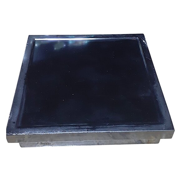 Japanese Raden Mother of Pearl Tea Flowers and Cassowaries Lacquer Jewelry Box - Picture 9 of 12